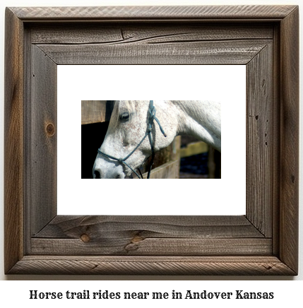 horse trail rides near me in Andover, Kansas